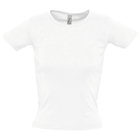 Заказать Футболка женская с круглым вырезом Lady 220 белая
