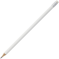 Заказать Карандаш простой Hand Friend с ластиком, белый
