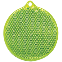 Заказать Пешеходный светоотражатель «Круг», зеленый