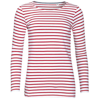 Заказать Футболка женская Marine Women, белая с красным