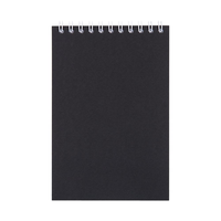 Заказать Блокнот на пружине Nettuno Mini в клетку, черный