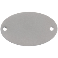 Заказать Шильдик металлический Alfa Oval, серебристый