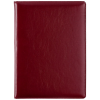 Заказать Папка адресная Signature, бордовая