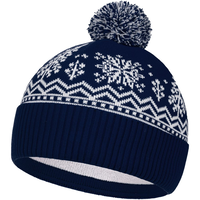 Заказать Шапка Elnik, синяя с молочно-белым