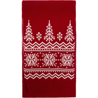 Заказать Шарф Elnik, красный с молочно-белым