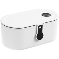 Заказать Ланчбокс Lunch Break, белый с черным